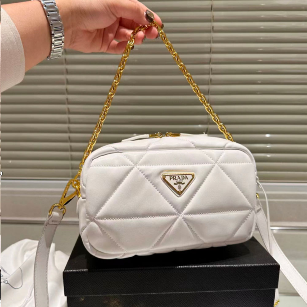 Prada Chain Makeup Bag - Image 4
