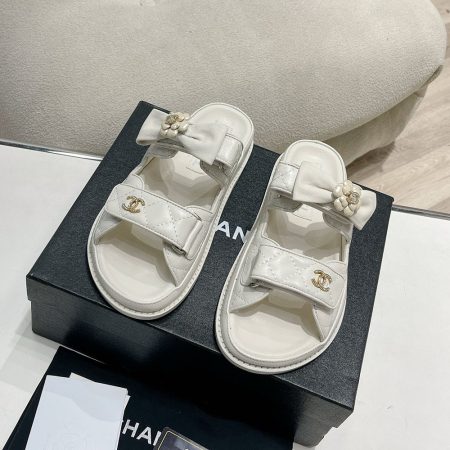 Chanel Fashionable Half Slippers Sandals Slide - Image 4