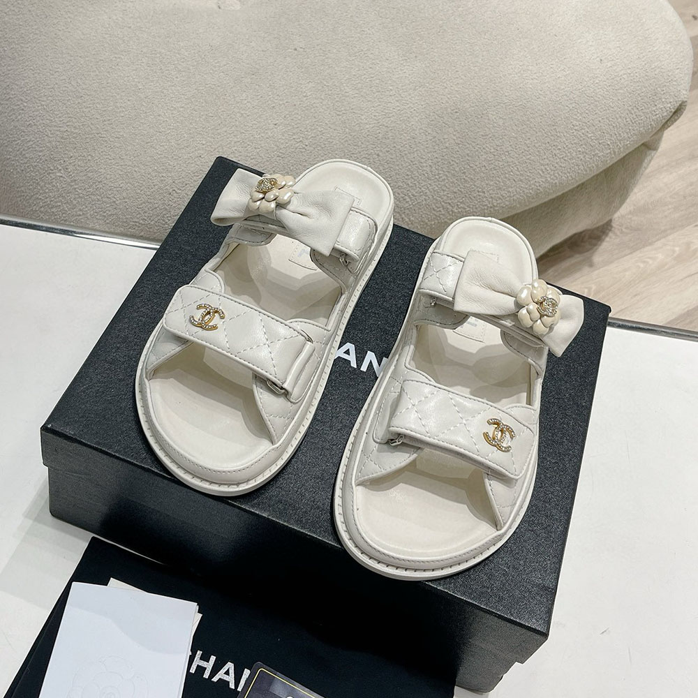 Chanel Fashionable Half Slippers Sandals Slide - Image 4