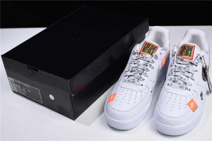Nike Air Force 1 07 Just Do It Pack White AR7719-100 - Image 9