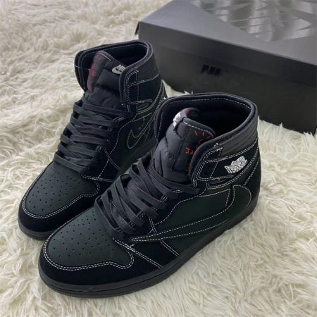 Travis Scott x Air Jordan 1 high OG "Black Phantom" DM7866-000 - Image 8