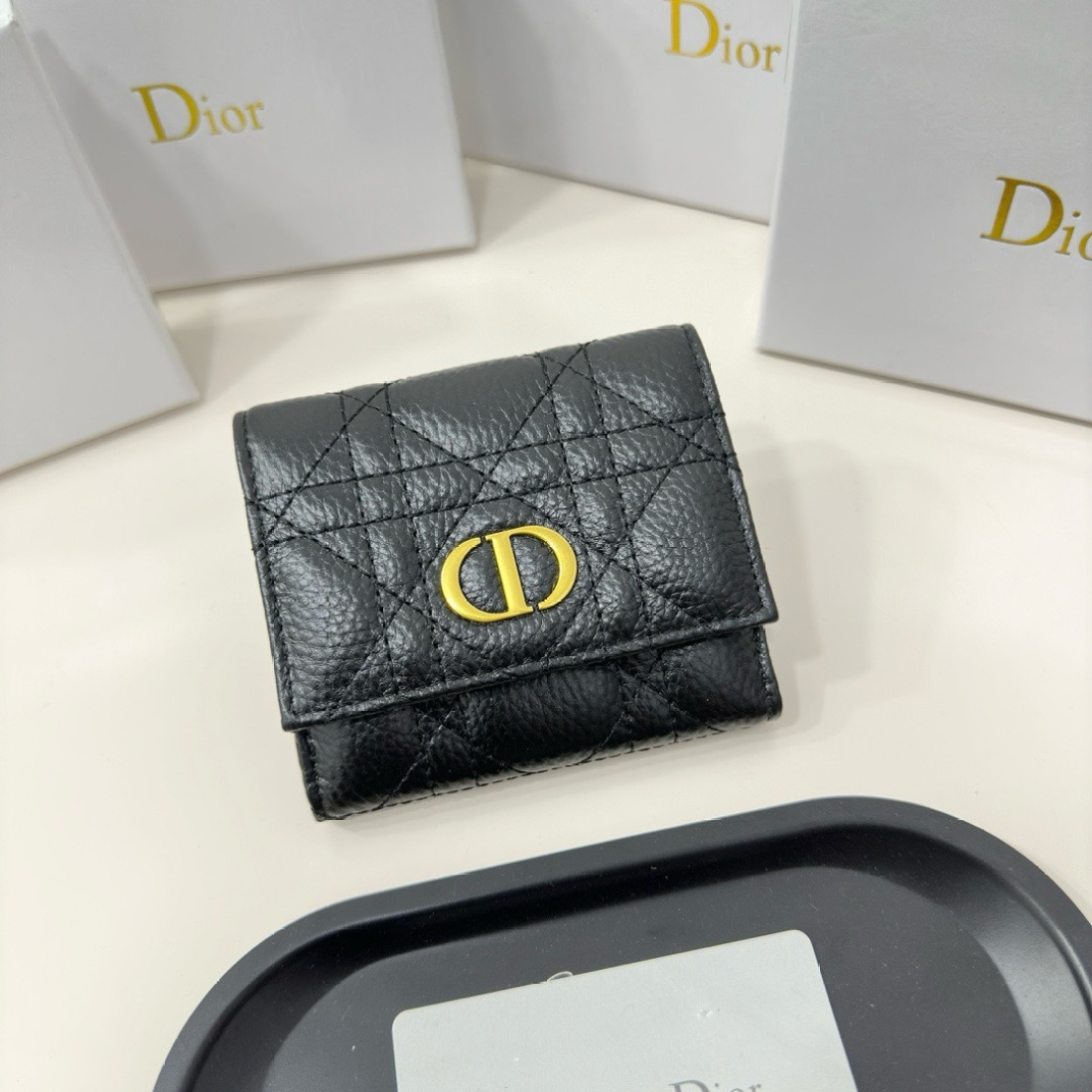 Dior Button Wallet - Image 3