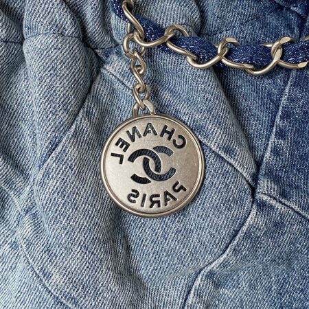 Chanel 22bag Old Denim - Image 5