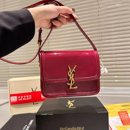 Saint Laurent YSL SOFLERINO Box Glossy Bag - Image 7