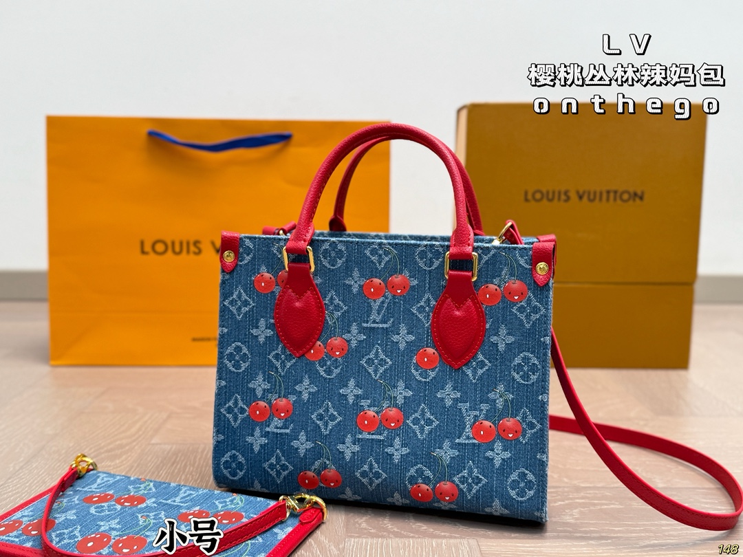 LV on the go bag - Image 1