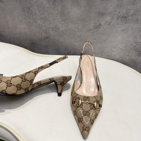 Gucci Women Slingback Pump with Horsebit - Image 5