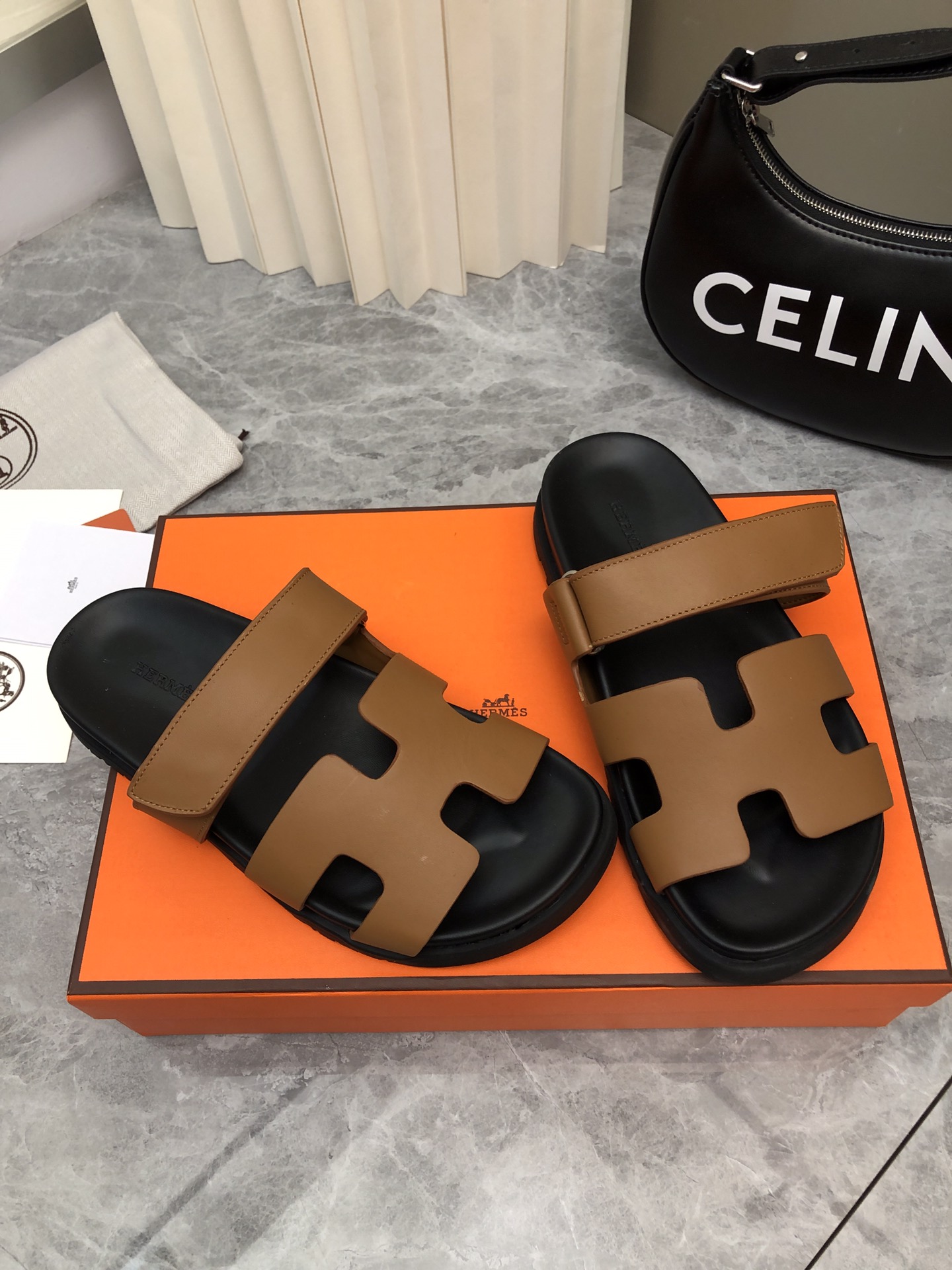 Hermes Chypre Sandals - Image 1