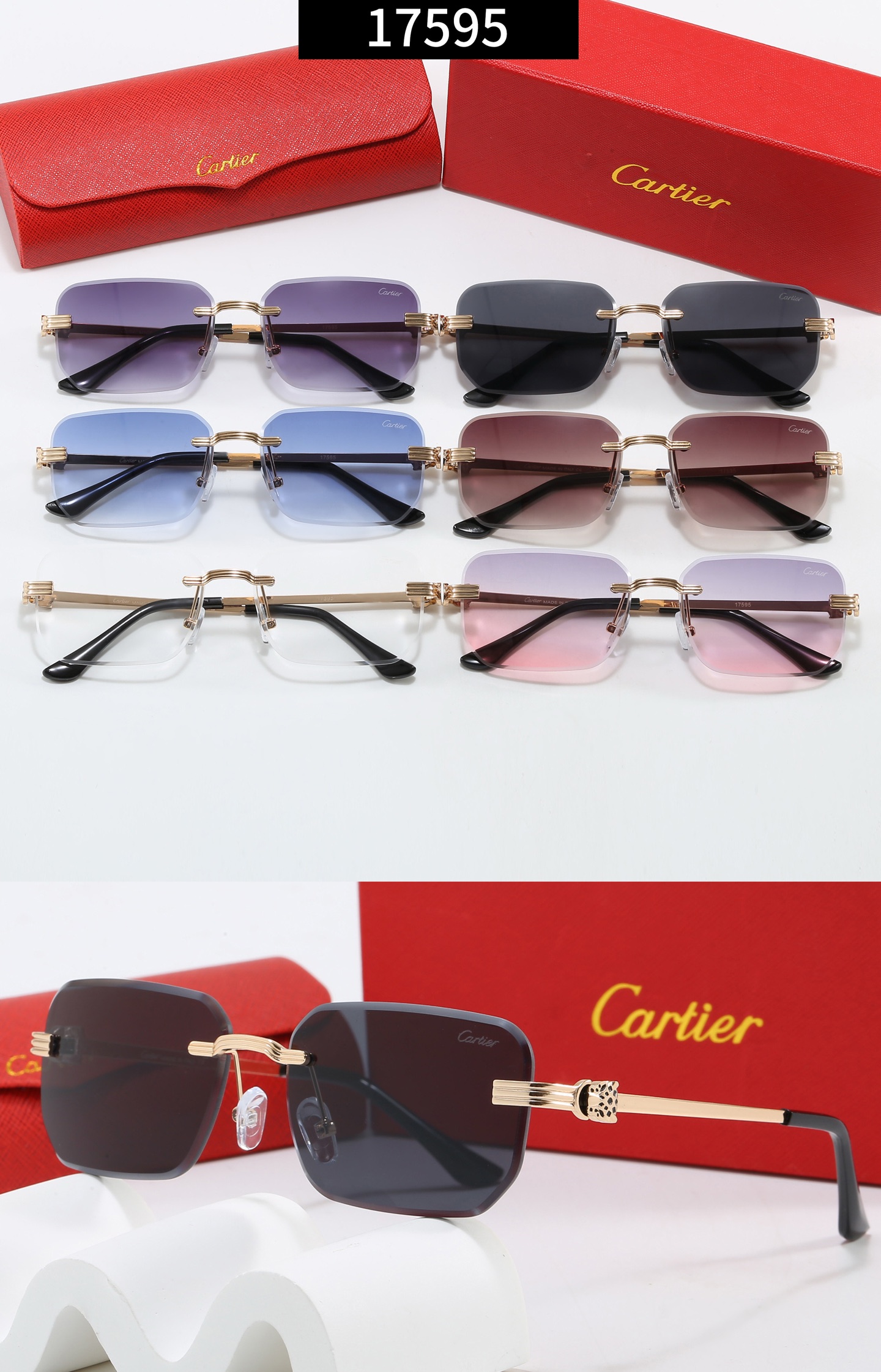 Cartier Fashionable Sunglasses - Image 1