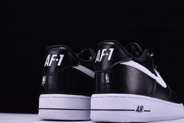 Nike Air Force 1 07 LV8 823511-007 NBA Pack Black/White Shoes 823511-007 - Image 5