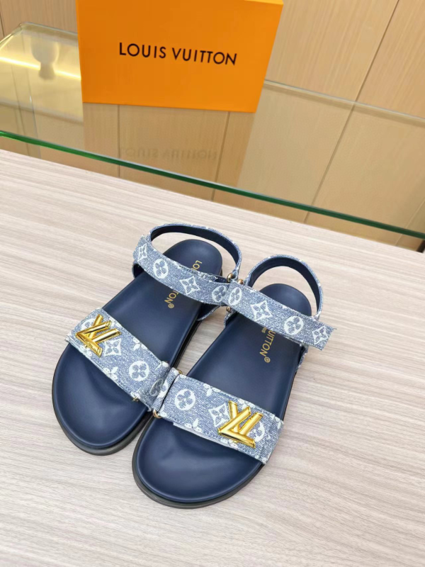 LV Sunset Beach Sandals Slide
