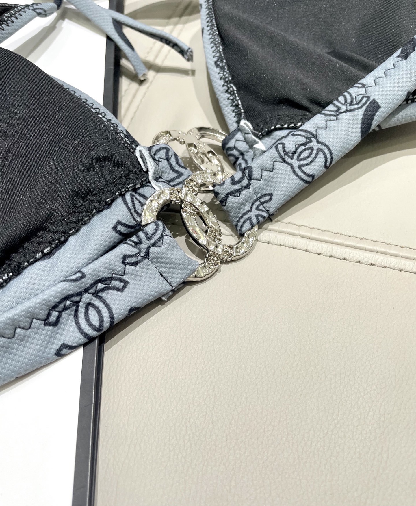 Chanel Two-Piece Swimsuit Swimwear - Image 10