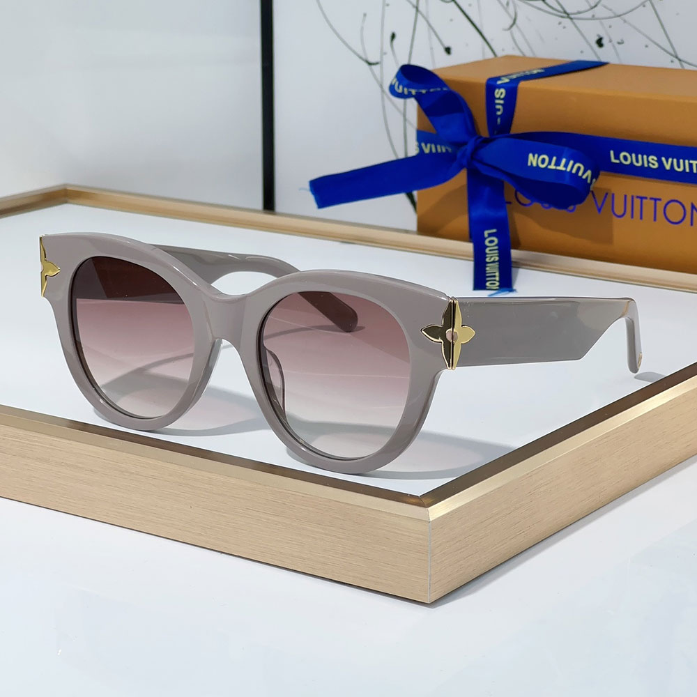 LV Clockwise Canvas sunglasses Top quality - Image 4