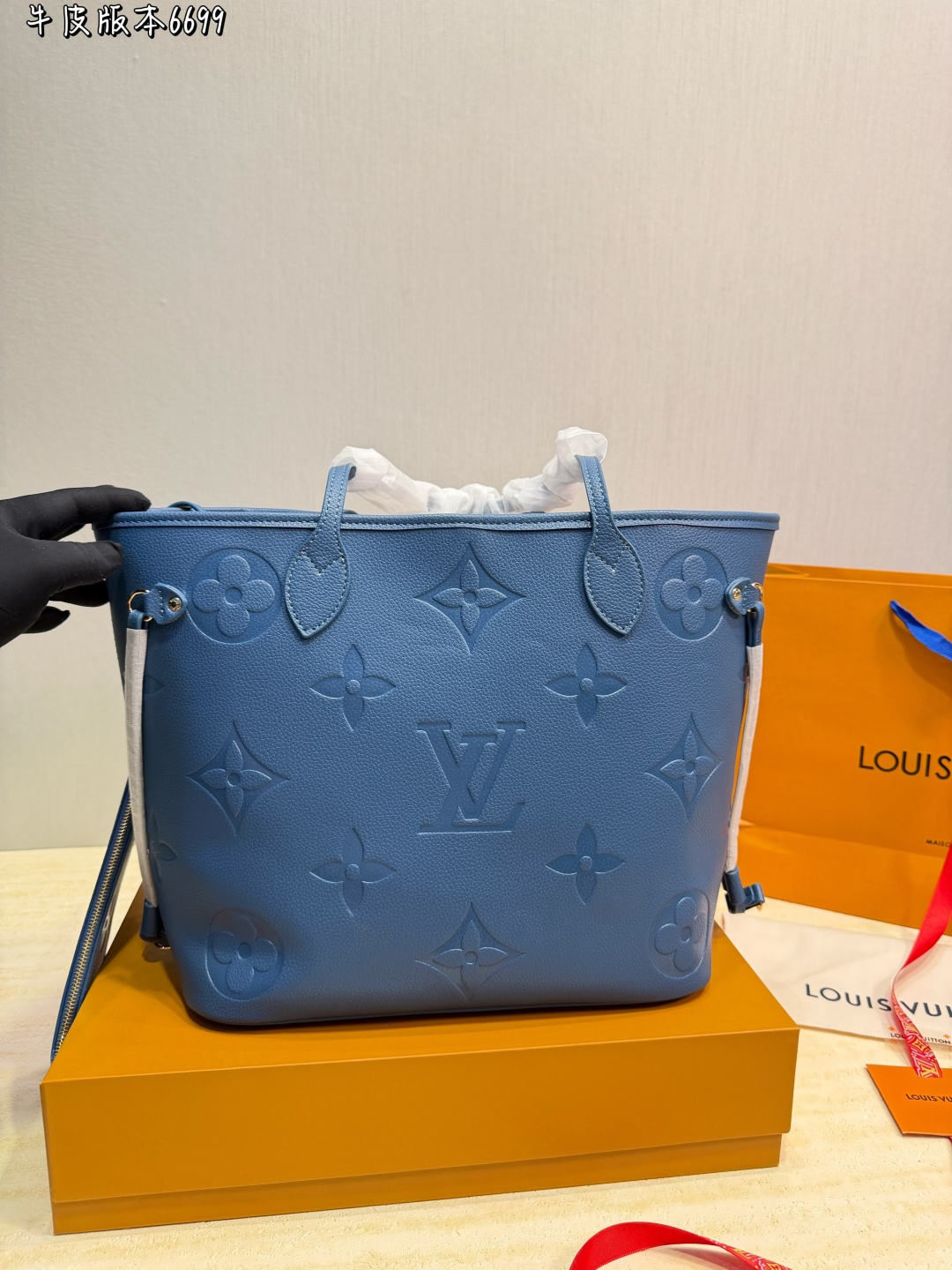 LV Neverfull MM Monogram Empreinte Bag - Image 1