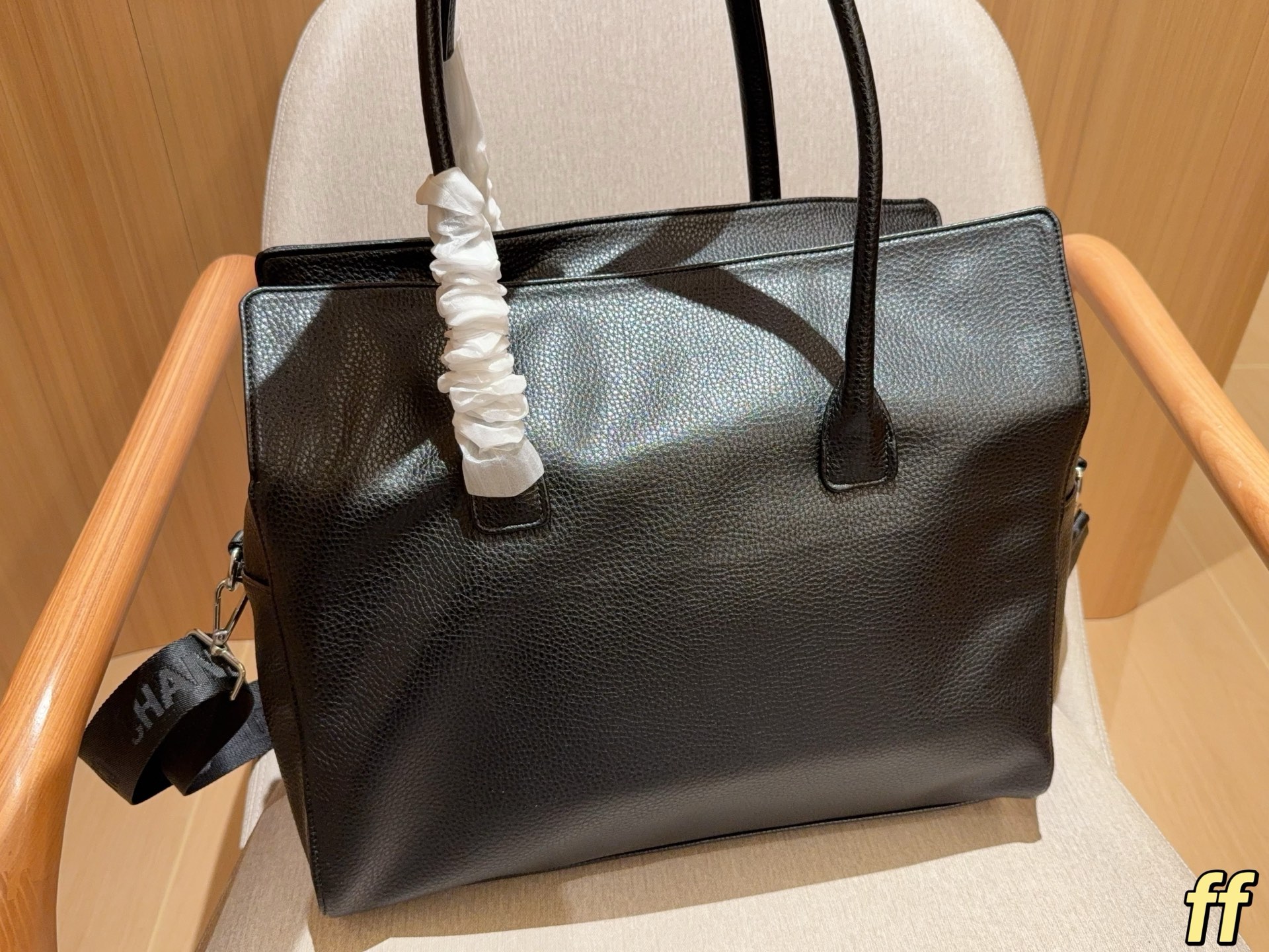 Chanel Large Timeless Boston Tote Bag - Image 5