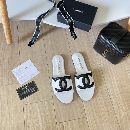 Chanel 26P Large Double C Openwork Flat Sandals - Image 3