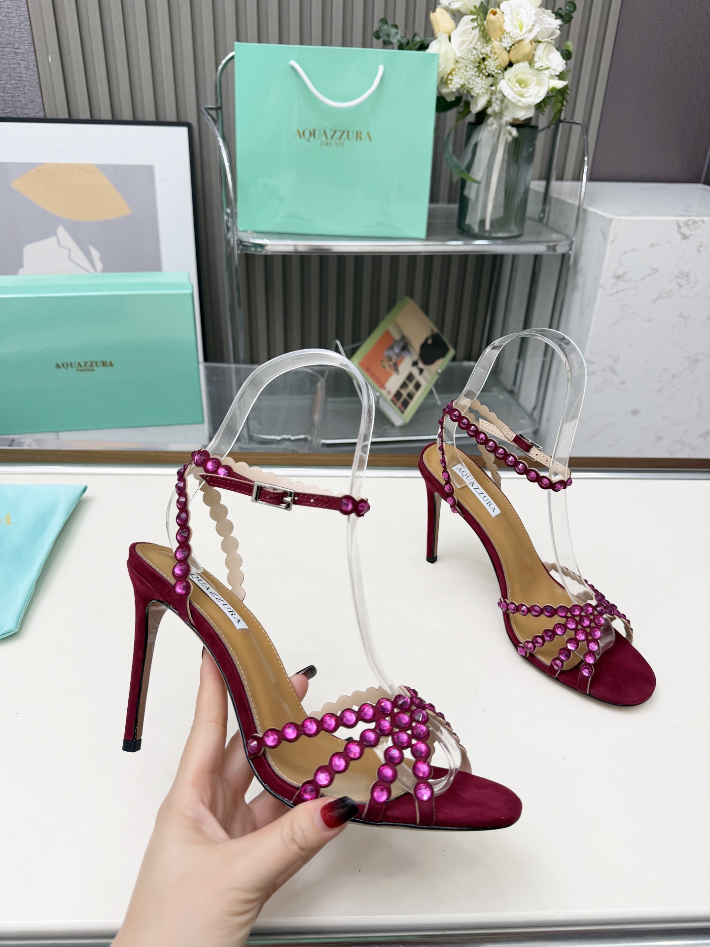 Aquazzura Gatsby Sling Pumps - Image 16