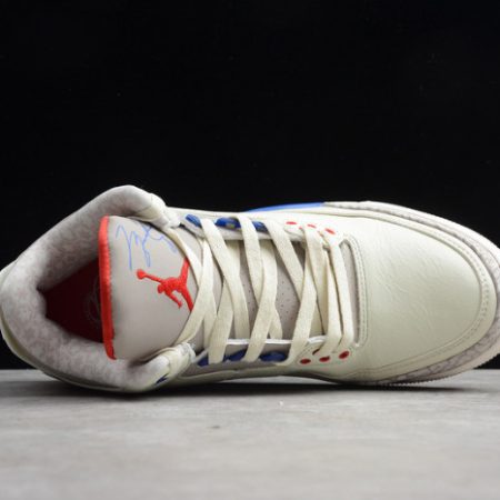 AIR JORDAN 3 RETRO "CHARITY GAME" sail red mens 136064-140 - Image 5