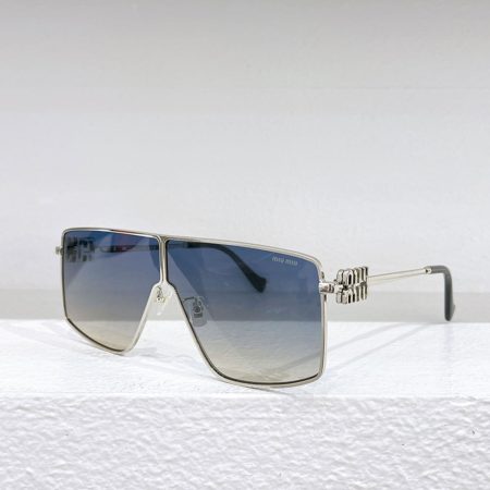 MIU MIU Thin Metal Mirror legs Sunglasses Top quality - Image 1