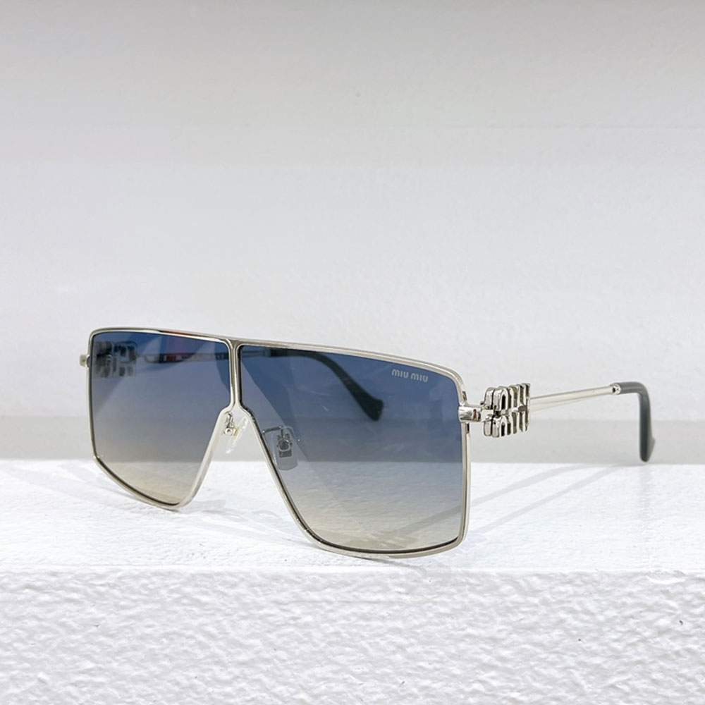 MIU MIU Thin Metal Mirror legs Sunglasses Top quality - Image 1