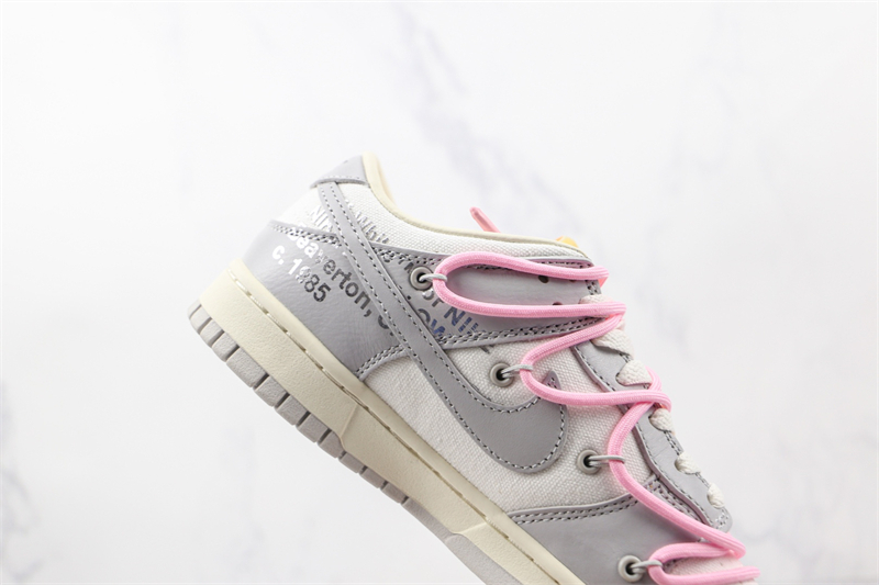 OFF WHITE X Nike Dunk SB Low The 50 NO.09 DM1602-109 - Image 9