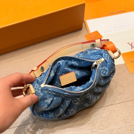 LV Pochette Valley Monogram Denim Bag - Image 12