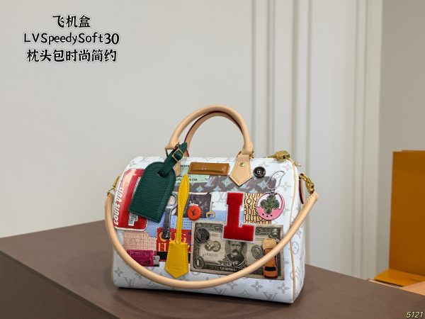 LV Speedy Soft 30 Pillow Case