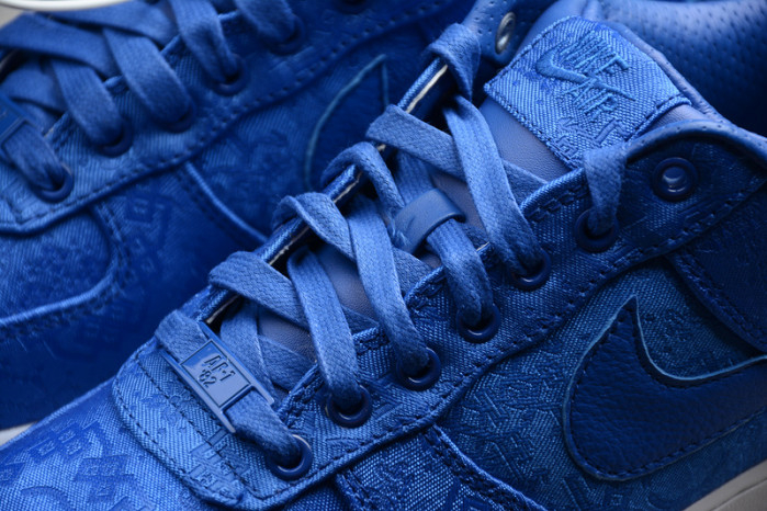 CLOT Nike Air Force 1 Blue Silk CJ5290-400 - Image 8