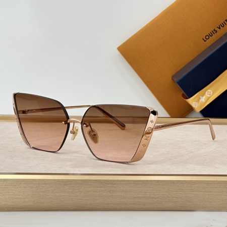 LV Metal Frame Sunglasses Top Quality