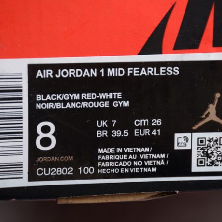 Air Jordan 1 Mid FACETASM CU2802-100 - Image 13