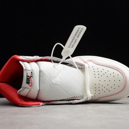 Air Jordan 1 Phantom Sail University Red 555088-160 - Image 13