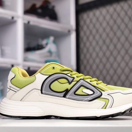 Dior B30 Dad Sneakers Green Biege (1:1 Version) - Image 6