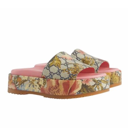 Gucci Platform Slide Sandals 623212 - Image 9