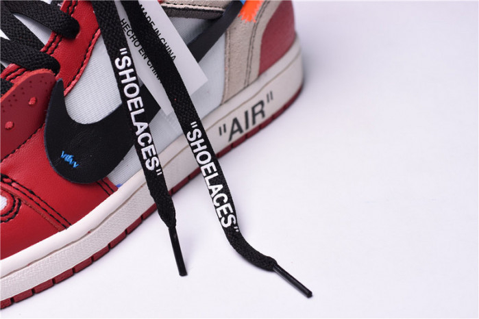 Off-White Air Jordan 1 Retro Chicago The Ten AA3834-101 - Image 4