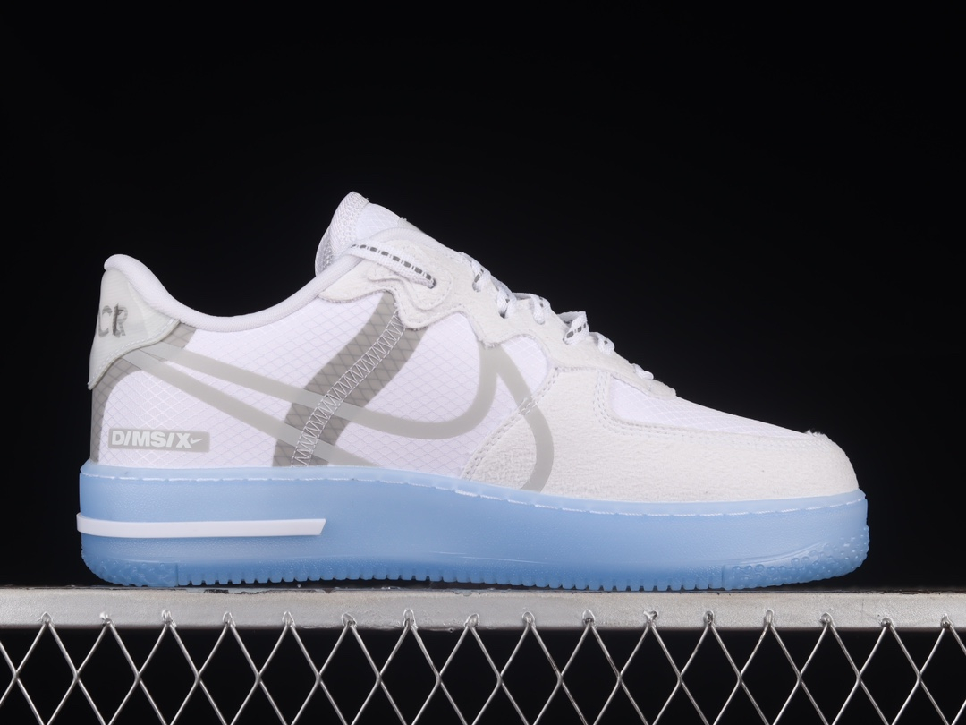 Nike Air Force 1 React White Light Bone CQ8879-100 - Image 2