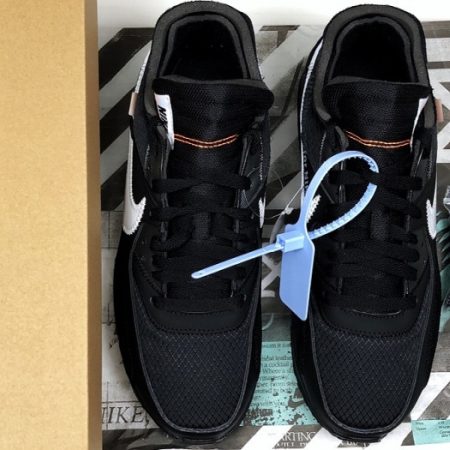 Off-White Nike Air Max 90 Black AA7293-001 - Image 37