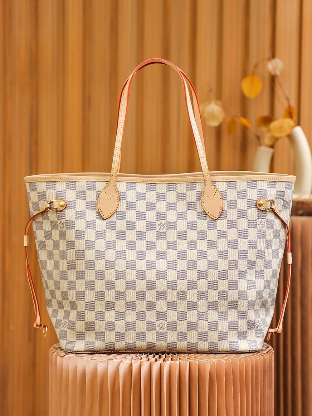LV Neverfull MM Bag Mirror Version - Image 1