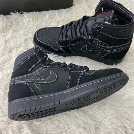 Travis Scott x Air Jordan 1 high OG "Black Phantom" DM7866-000 - Image 10