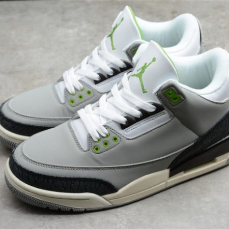 AIR JORDAN 3 RETRO ??CHLOROPHYLL???? 136064 006 - Image 11