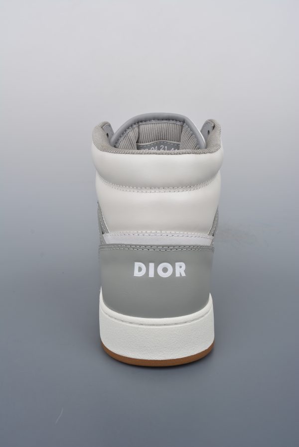 Dior B27 Sneakers High-Top Gray (AAA High Quality Version)