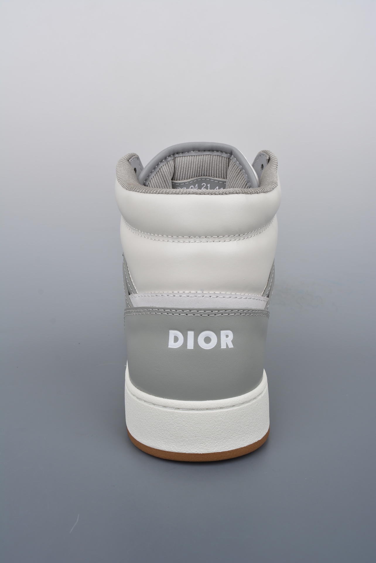 Dior B27 Sneakers High-Top Gray (AAA High Quality Version) - Image 5