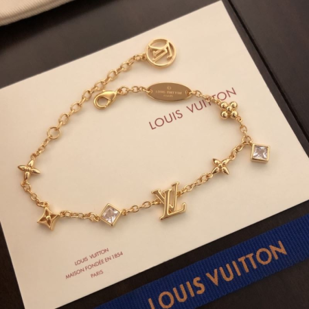 LV Diamond Bracelets M1040A & Necklaces M01322 - Image 4