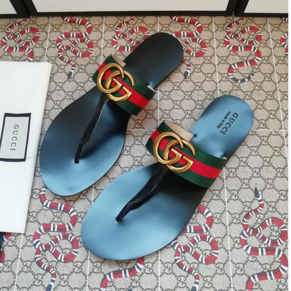 Gucci GG T-Strap Sandal