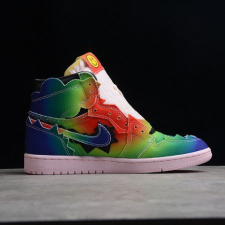 J. Balvin x Air Jordan 1 Retro OG High Colores Y Vibras DC3481-900 - Image 13
