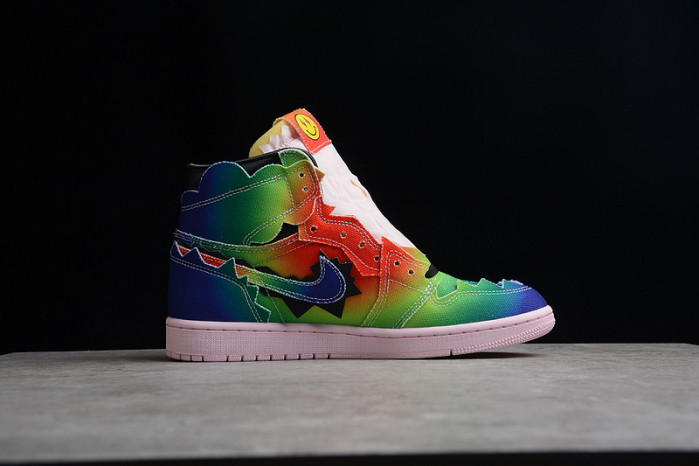 J. Balvin x Air Jordan 1 Retro OG High Colores Y Vibras DC3481-900 - Image 13