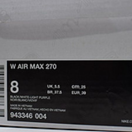 Nike AIR MAX 270 black orange 943346 004 - Image 8