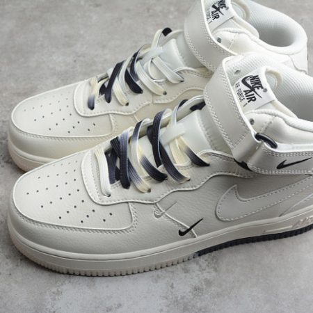 Nike Air Force 1 Mid ??07 SU19 AF1 Beige Black HT2969-013 - Image 6