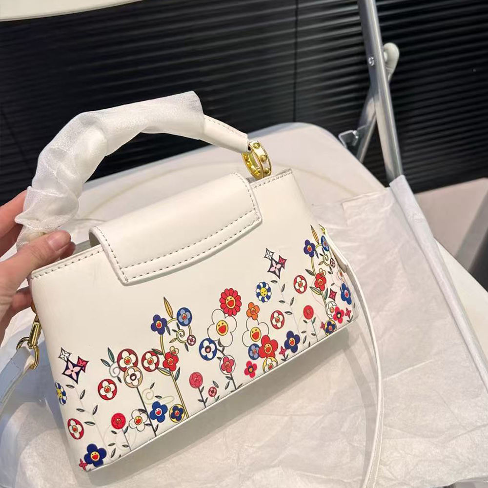 LV x Murakami Capucines East West Mini - Image 5