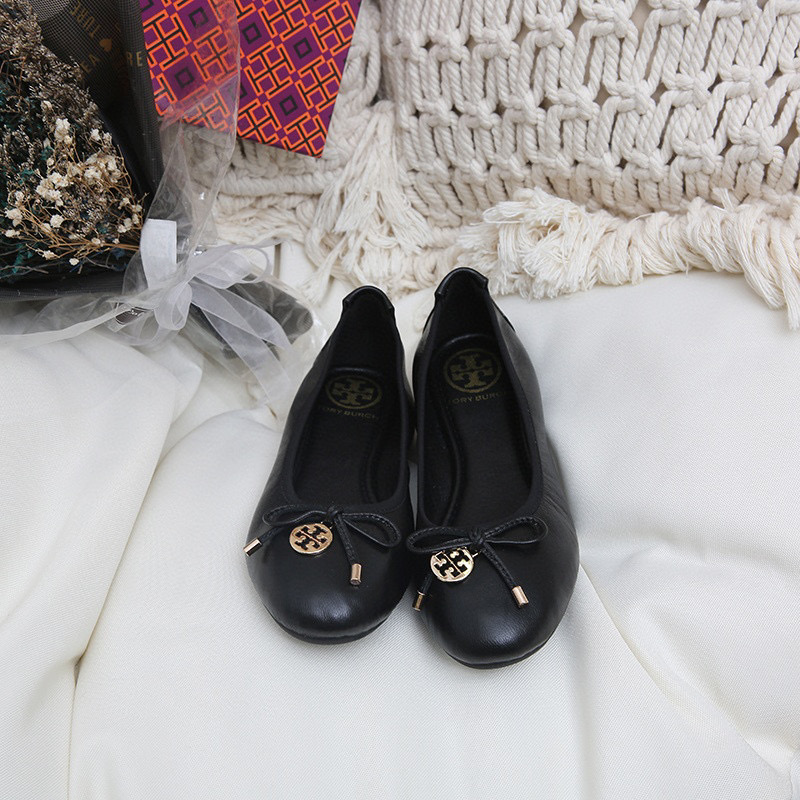 Tory Burch Leather Round Bow  Sandals Slide - Image 7