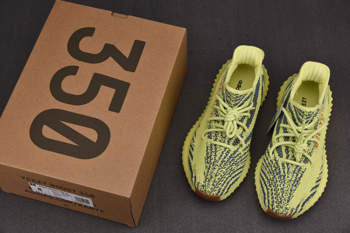 Yeezy Boost 350 V2 Semi Frozen Yellow B37572 - Image 13