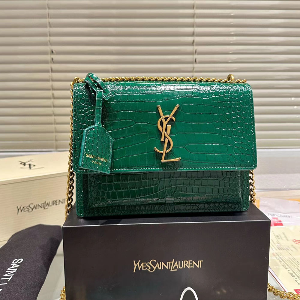YSL Sunset Shoulder Bag - Image 5